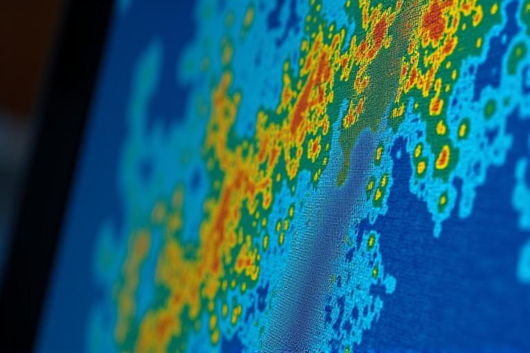 Schermo di navigazione che mostra la fusione di dati radar e sonar con mappa 3D realistica